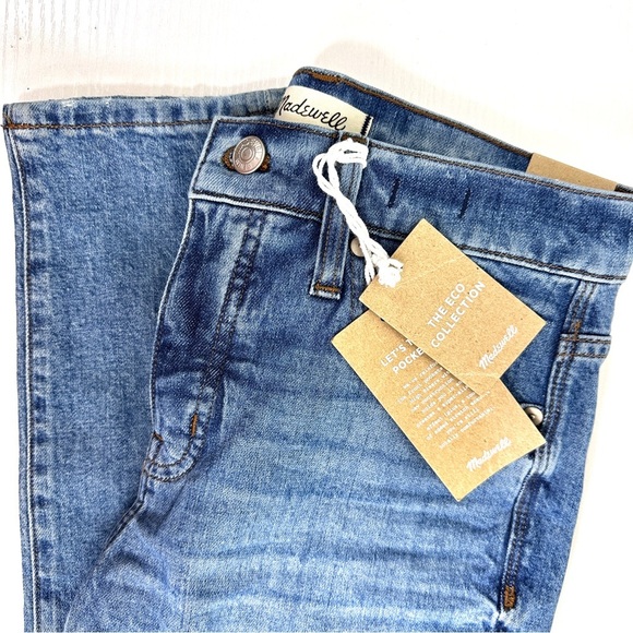 Madewell 9" Mid-Rise Skinny Jeans in Comfort Stretch: Eco Edition Size 25 - Picture 4 of 9